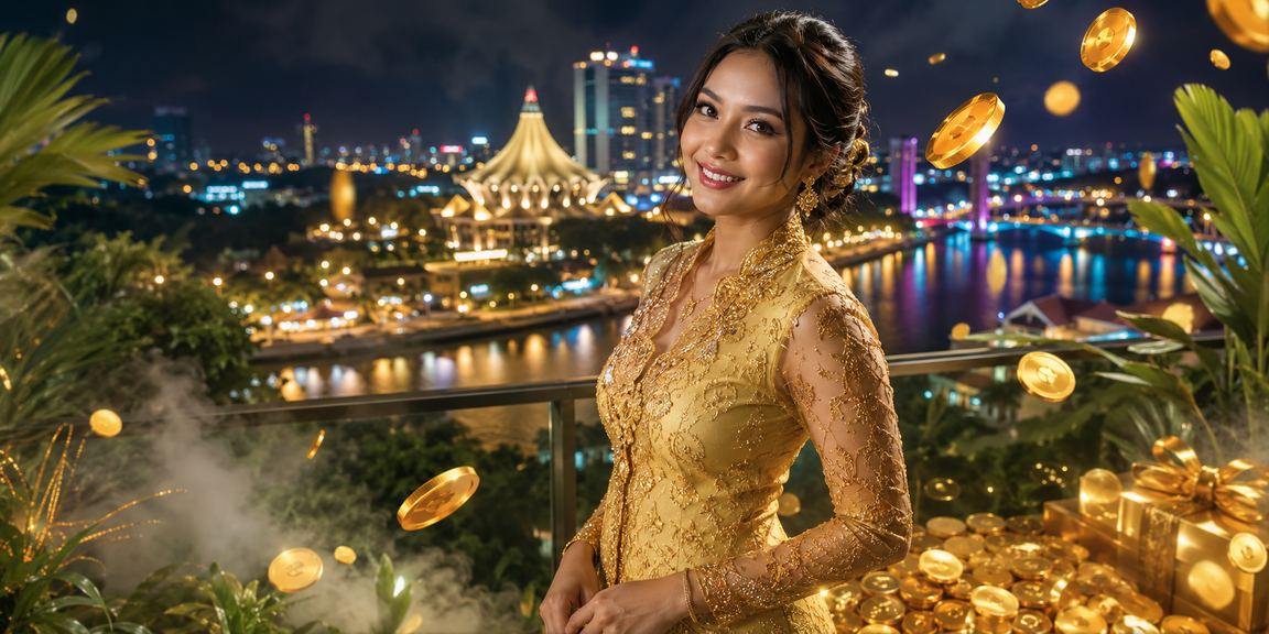 Pengguna wanita berbaju kebaya di Kuching menerima rebat bonus melalui erc20