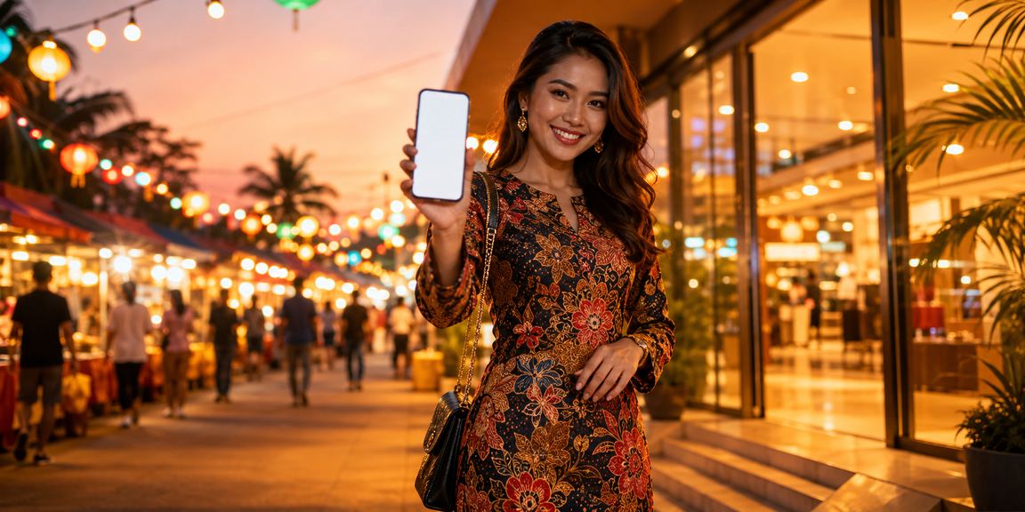 Aplikasi kasino dalam talian erc20 dengan reka bentuk batik Malaysia